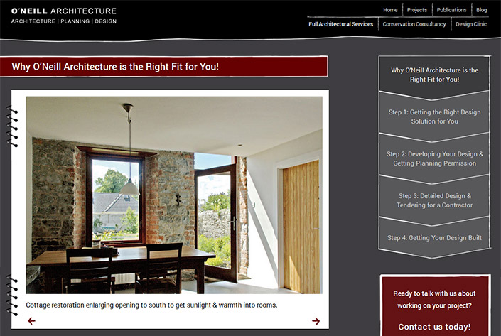 ONeill Architecture Website