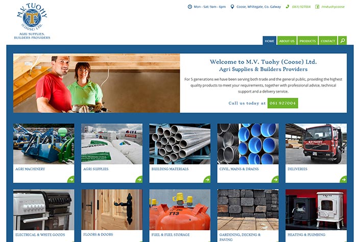 MV Tuohy Agri Supplies and Builders Providers